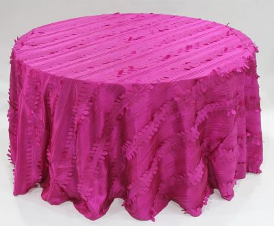 Fuschia Cascade linen