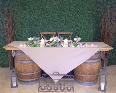 barrel bar rental