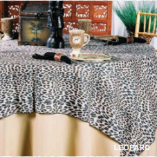 Leopard linen