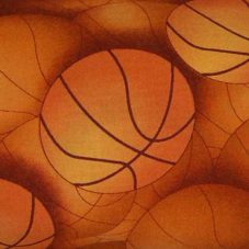 basketball themed linen