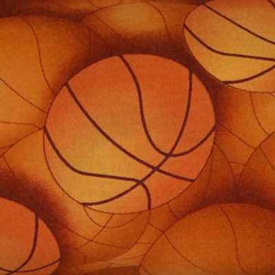 basketball themed linen