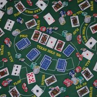 Poker themed party Linen