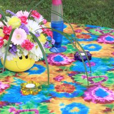 Tie Dye table linen