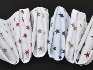 star linen napkin