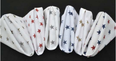 star linen napkin