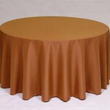 Solid Copper Poly linen