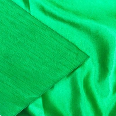 kelly green dupioni linen rental