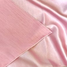 light pink dupioni linen rental
