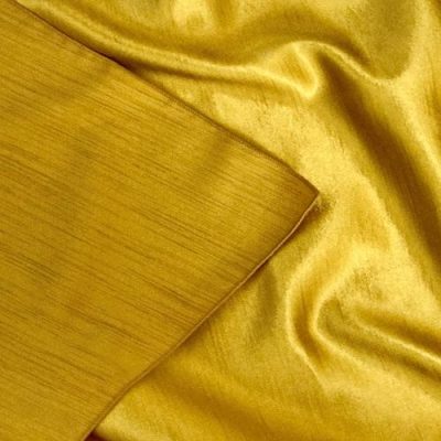 mustard dupioni linen rental