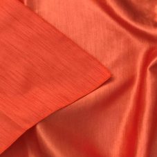 orange dupioni linen rental