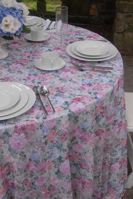 garden lace table linen