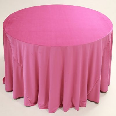 hot pink velvet linen rental