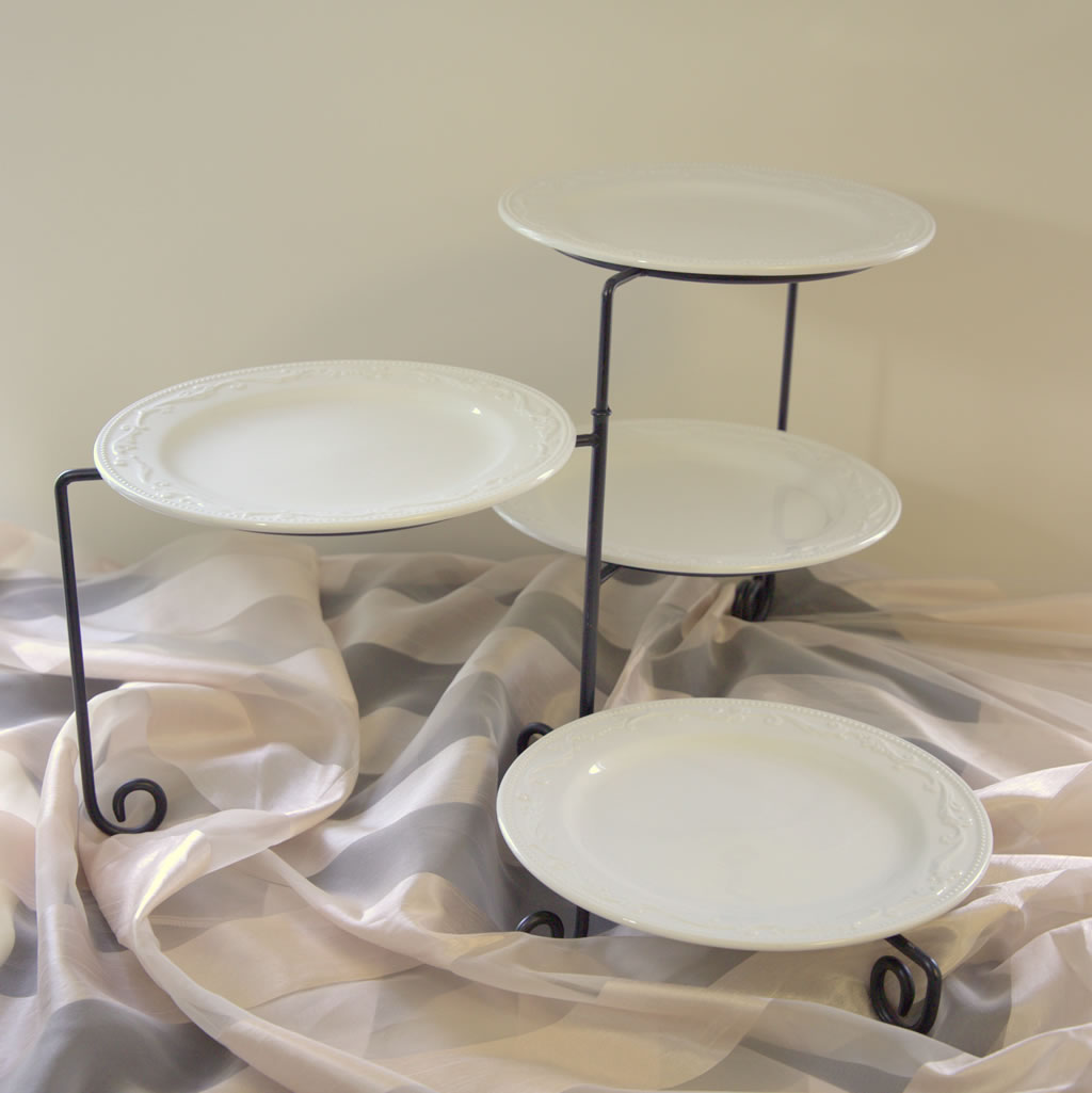 Tier deals platter stand