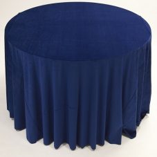 navy velvet linen rental