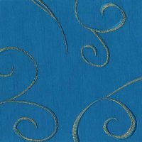 bermuda blue nova swirl linen rental
