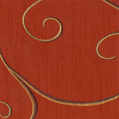 burnt orange nova swirl linen rental