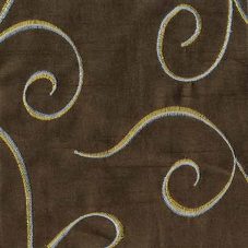 chocolate nova swirl linen rental