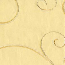 soft gold nova swirl linen rental