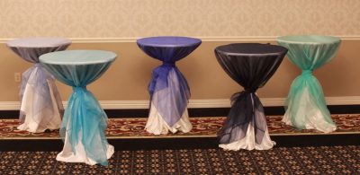 organza linen rental