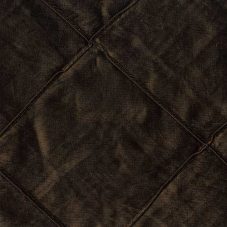 chocolate pintuck linen rental