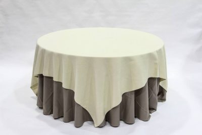 beige panama linen rental