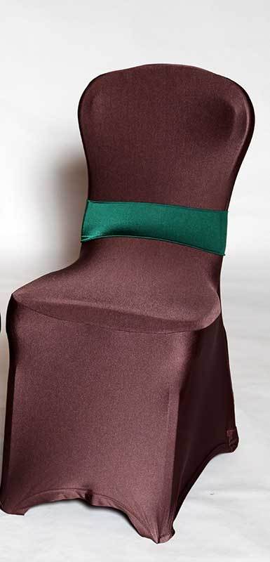 Chocolate chair covers best sale