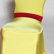 Spandex Chair Cover Lemon