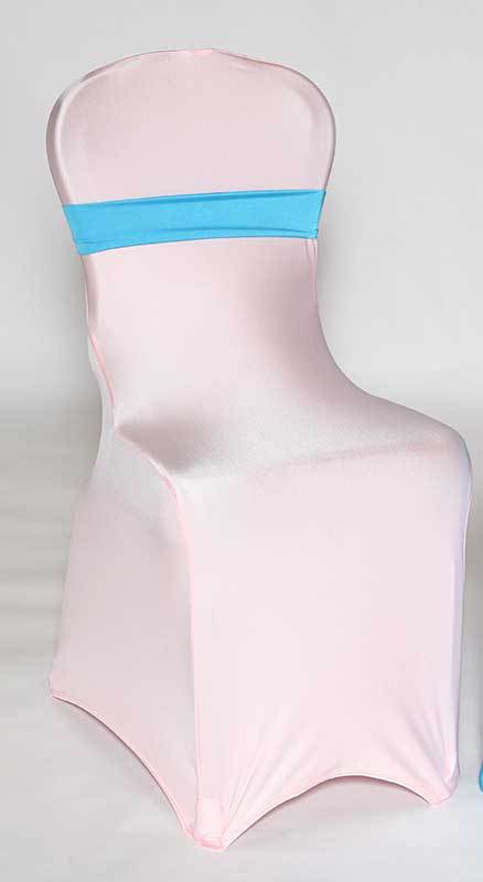 SPANDEX CHAIR COVER LIGHT PINK