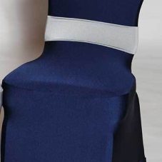 spandex chair cover navy blue