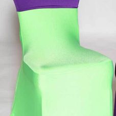 SPANDEX CHAIR COVER NEON GREEN
