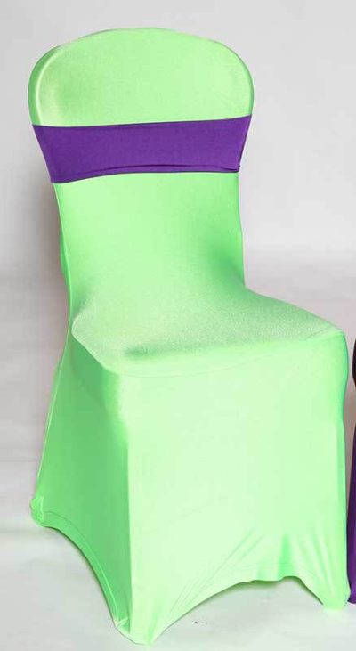 SPANDEX CHAIR COVER NEON GREEN