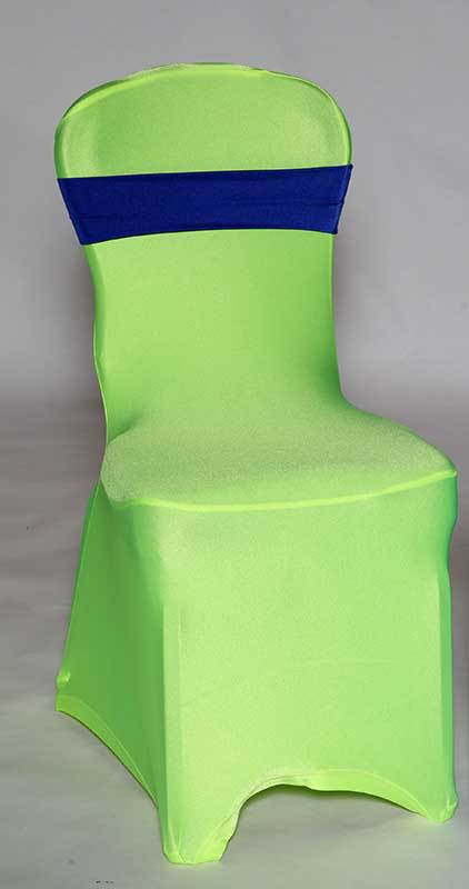 SPANDEX CHAIR COVER NEON YELLOW