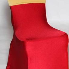 SPANDEX CHAIR COVER RED