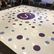 custom dance floor design