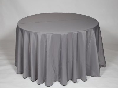 Charcoal Poly rental linen