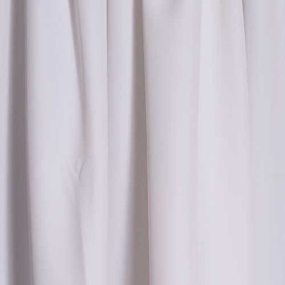 pipe & drape white drape