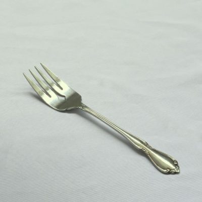 stainless serving fork 8"