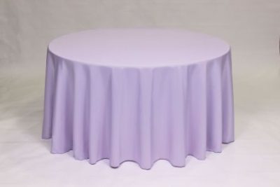 Lilac Poly solid linen