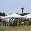 16x16 white frame tent june fete
