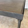 Edison farm table driftwood finish
