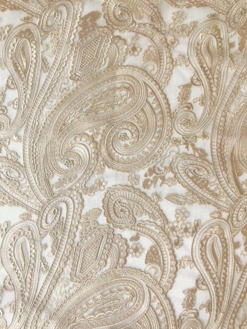 Paisley clearance lace fabric
