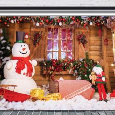 winter christmas holiday photo backdrop