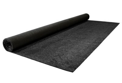 black astroturf for covering subfloor