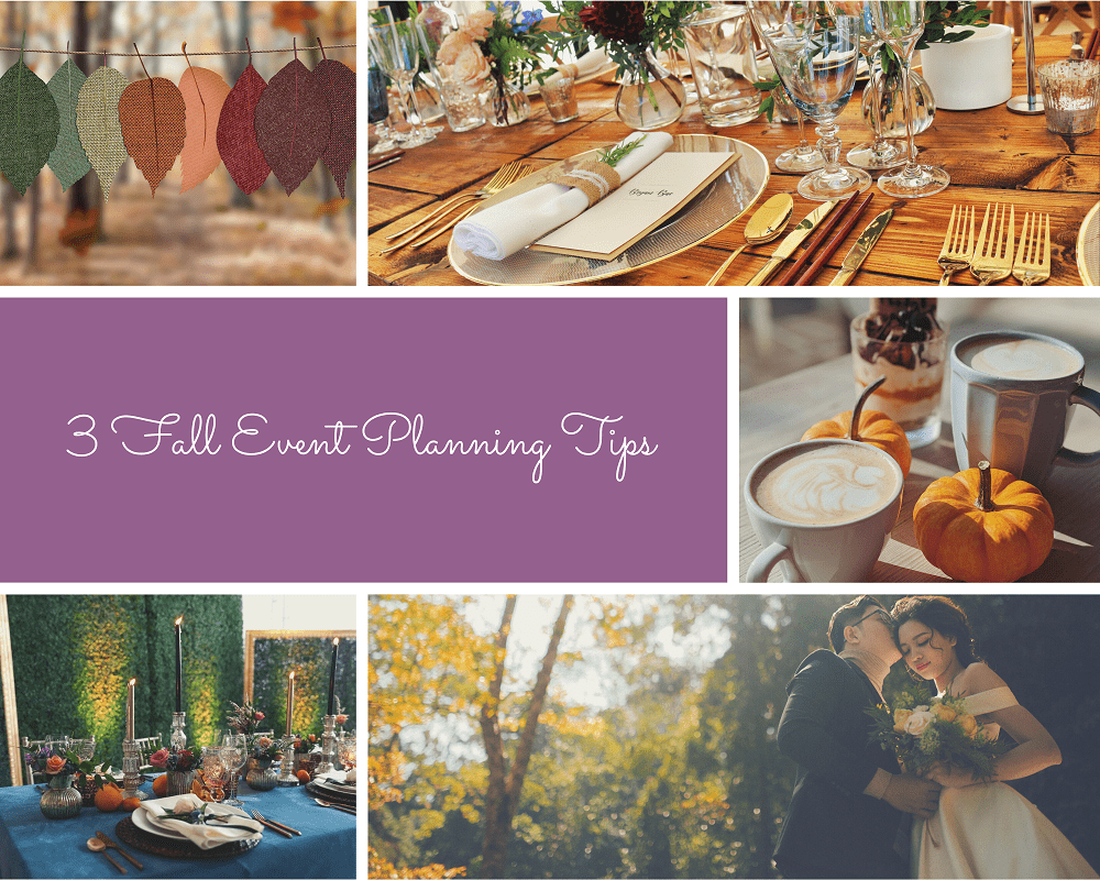 Three Fall Event Planning Tips