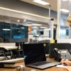 desk divider for social distancing in office