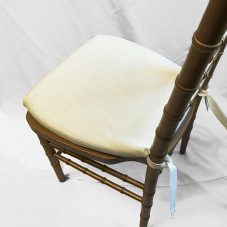 ivory chiavari cushion