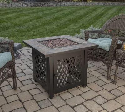 outdoor propane fire pit