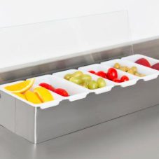 condiment bar 6 sections