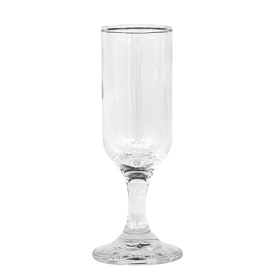 1.25oz cordial glass with a straight stem.