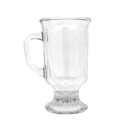 An 8oz Irish coffee mug.